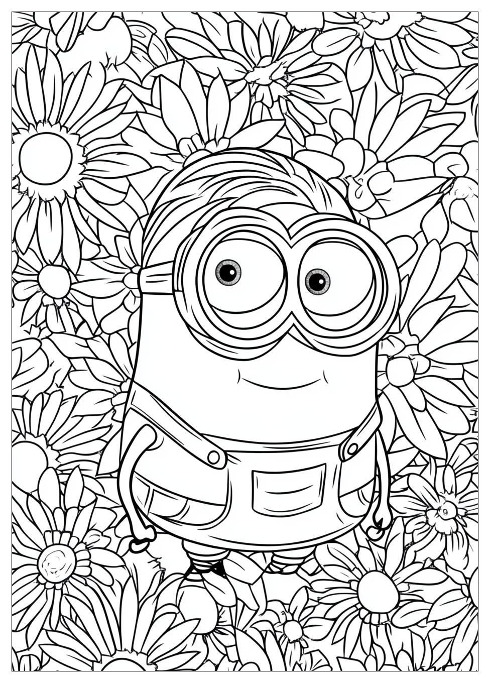 Minions Ausmalbilder 23