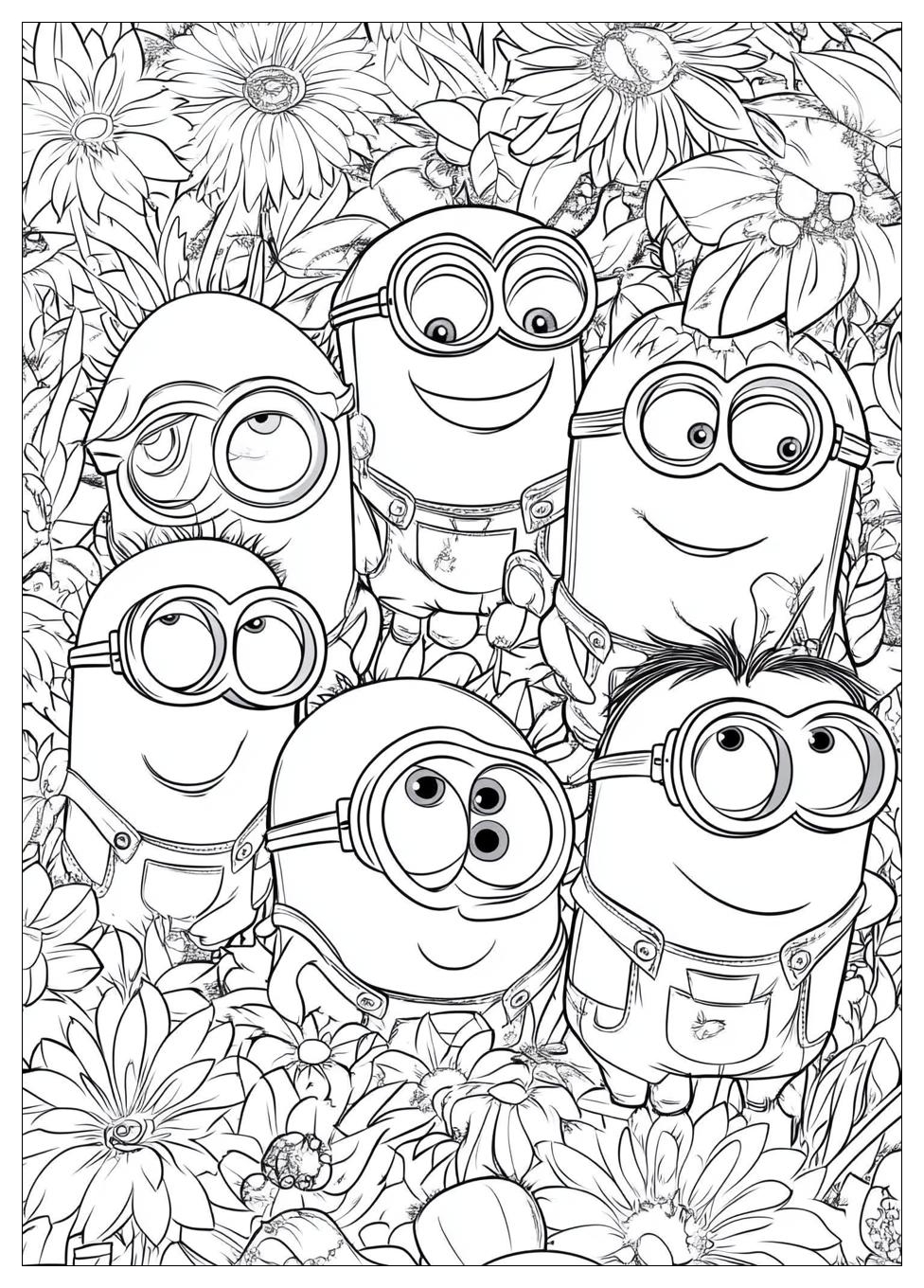 Minions Ausmalbilder 24