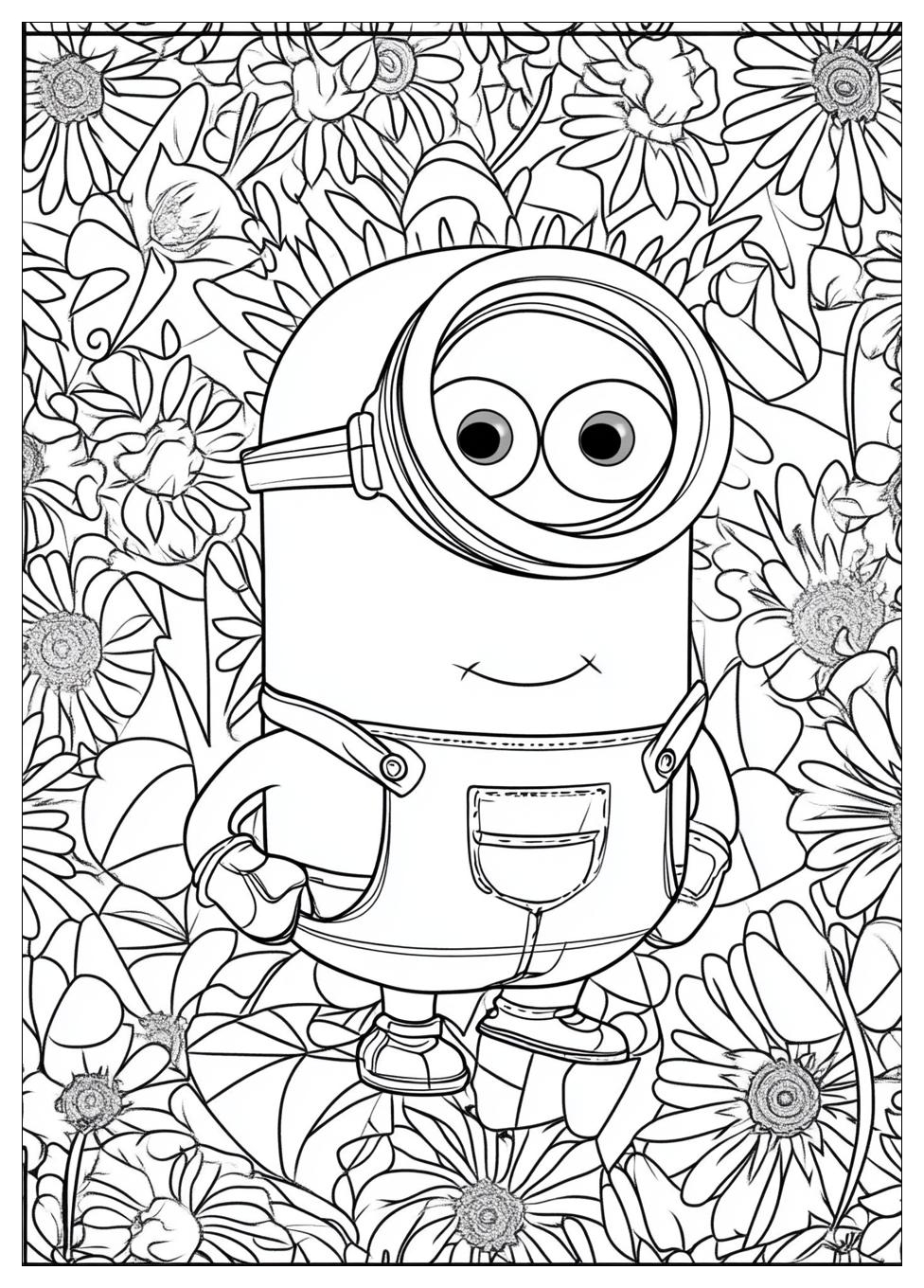 Minions Ausmalbilder 6