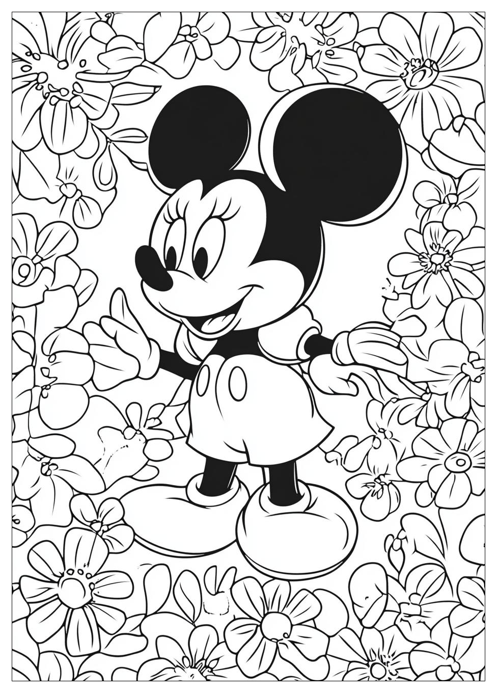 Minnie Maus Ausmalbilder 7