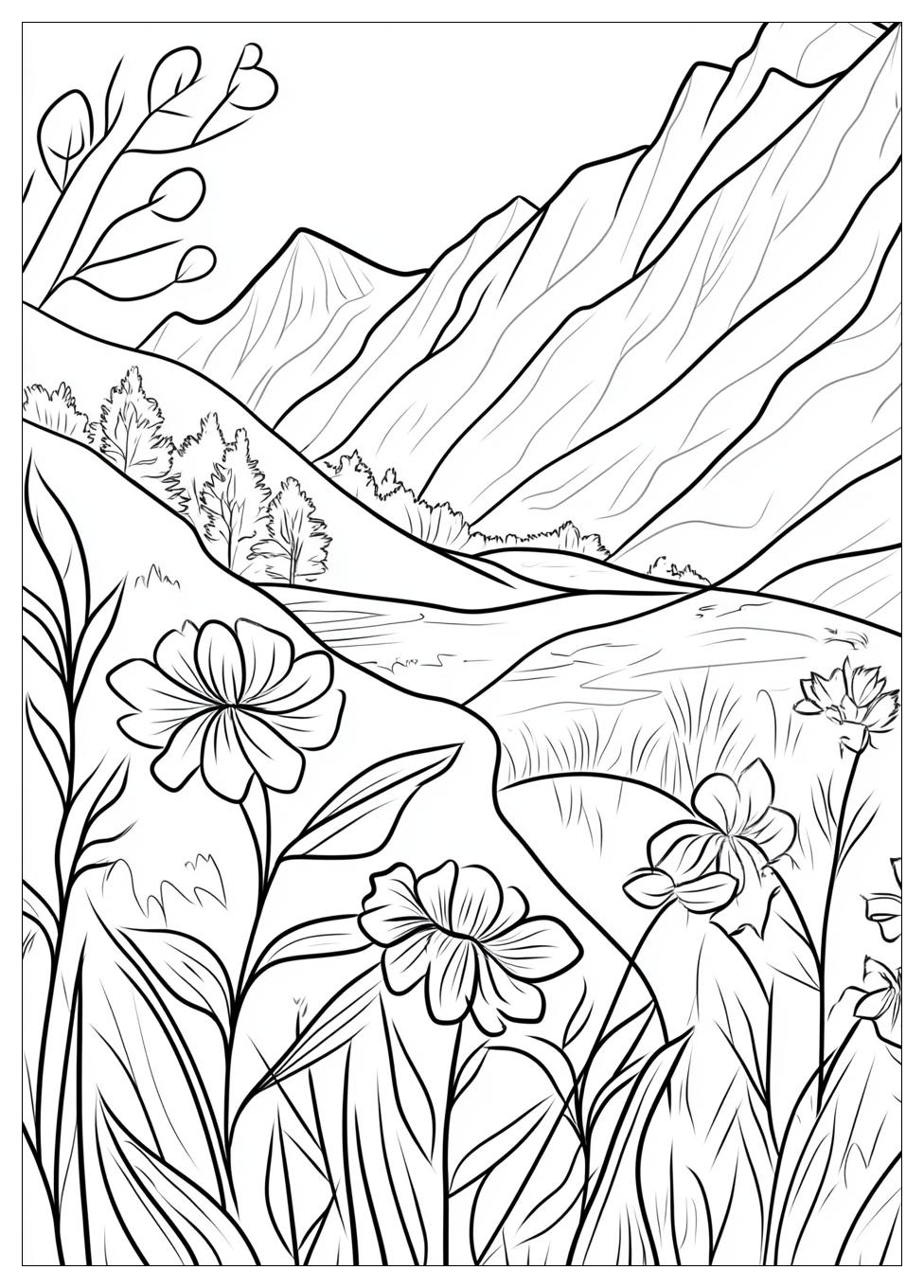 Natur Ausmalbilder 15