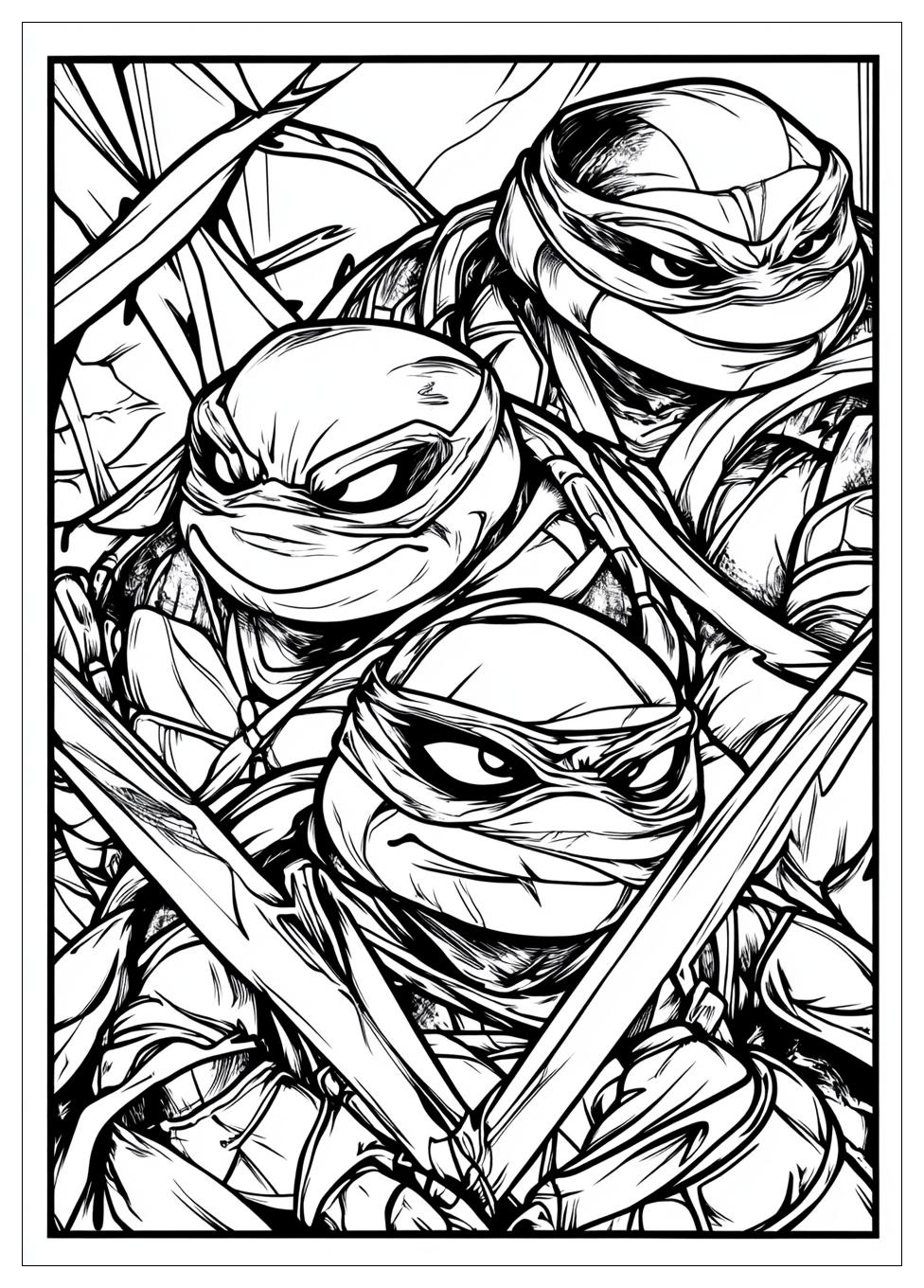 Ninja Turtles Ausmalbilder 20