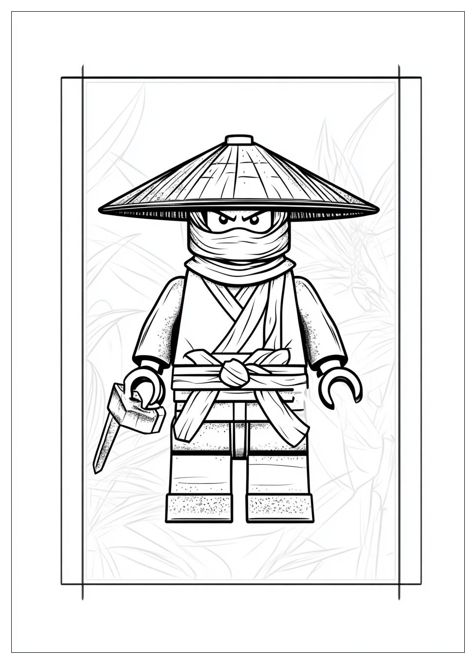 Ninjago Lego Ausmalbilder 4