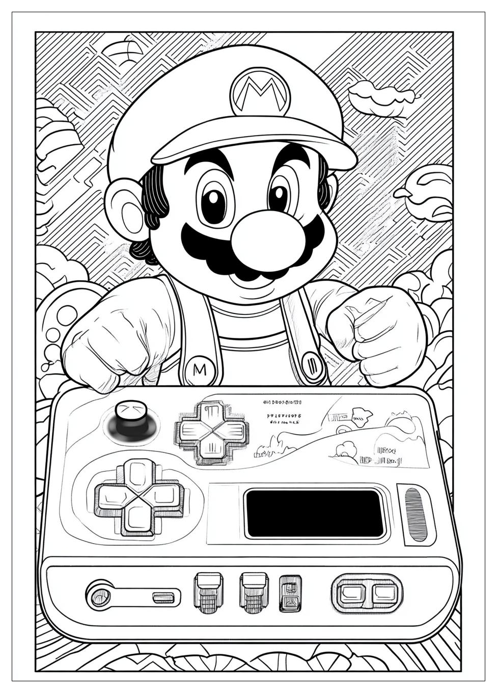 Nintendo Ausmalbilder 4