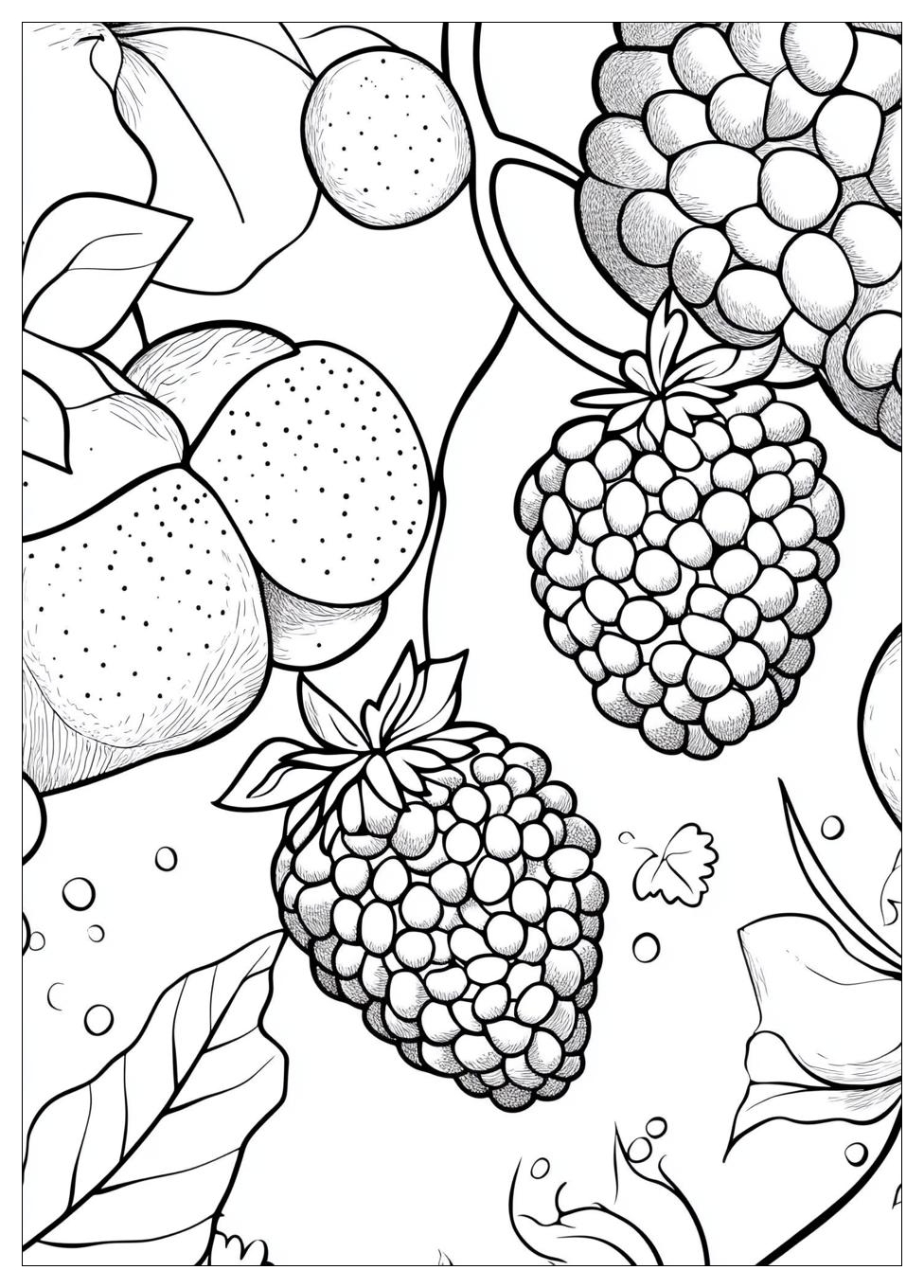 Obst Ausmalbilder 17