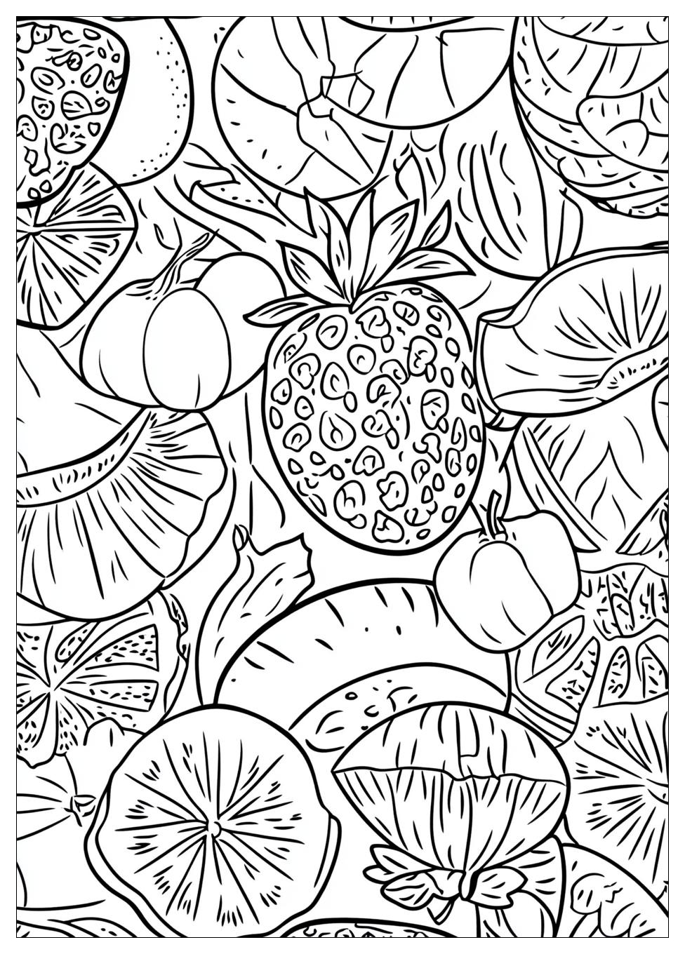 Obst Ausmalbilder 24