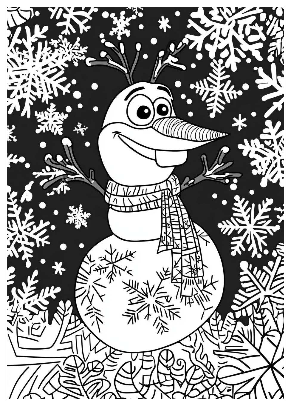 Olaf Ausmalbilder 18