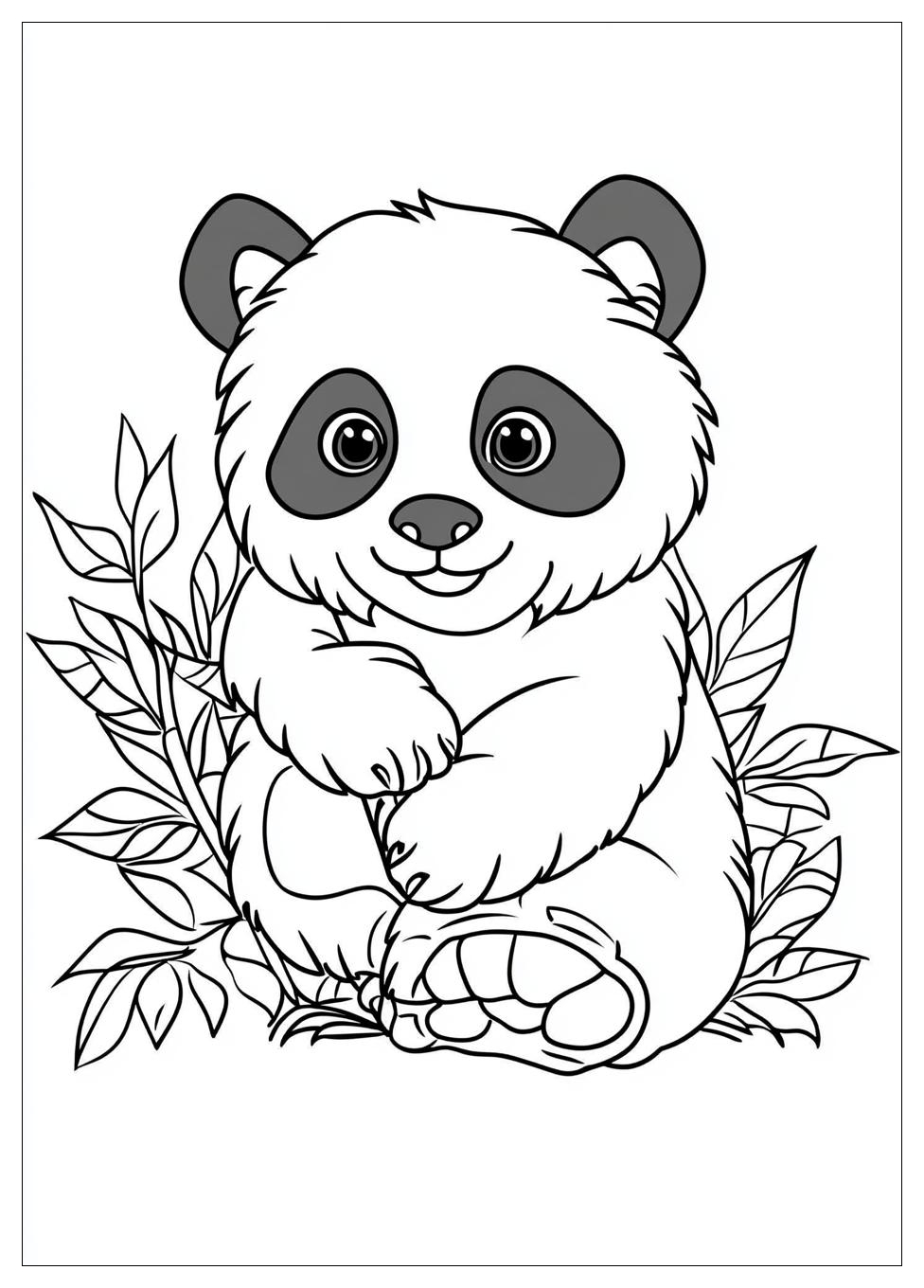 Panda Ausmalbilder 15