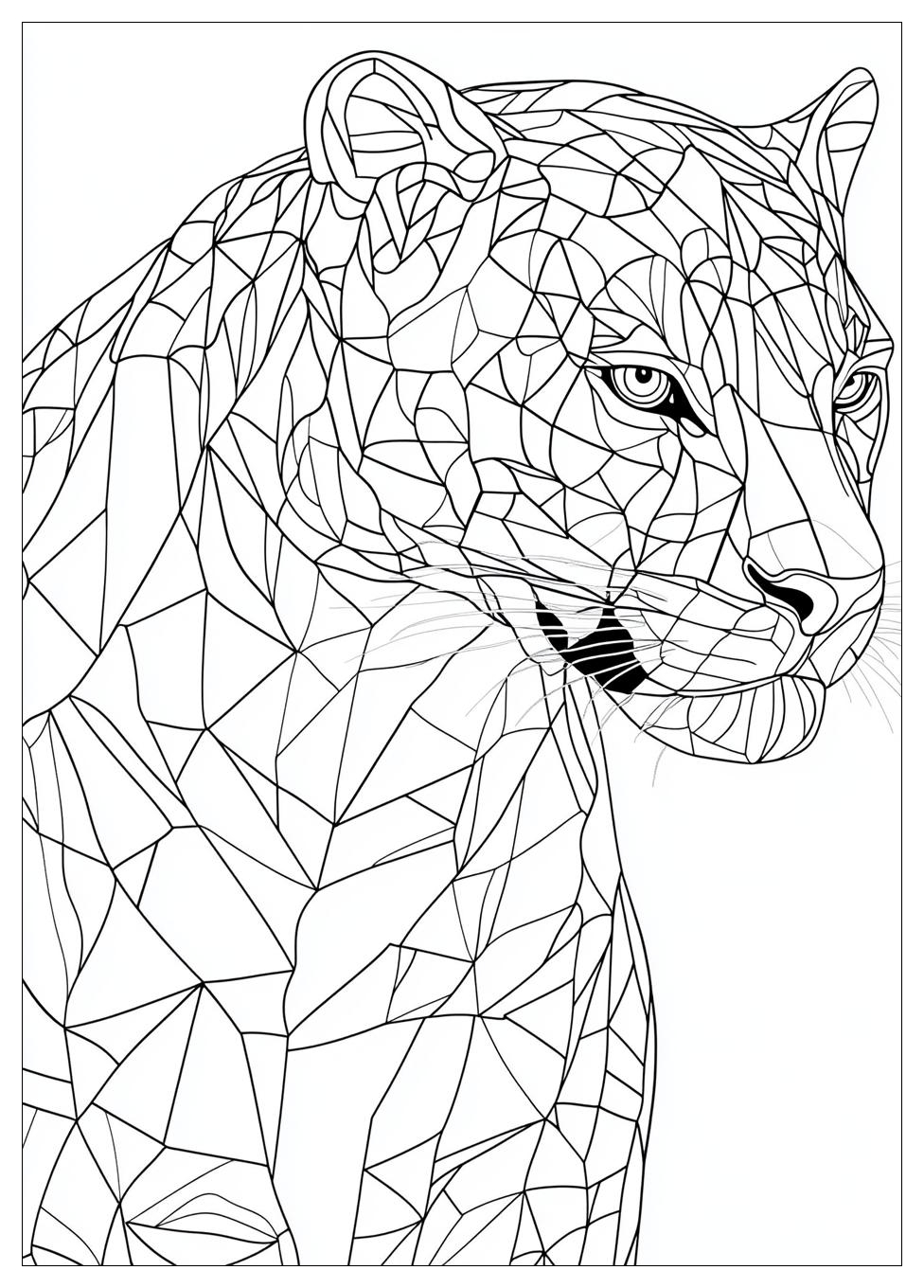 Panther Ausmalbilder 14