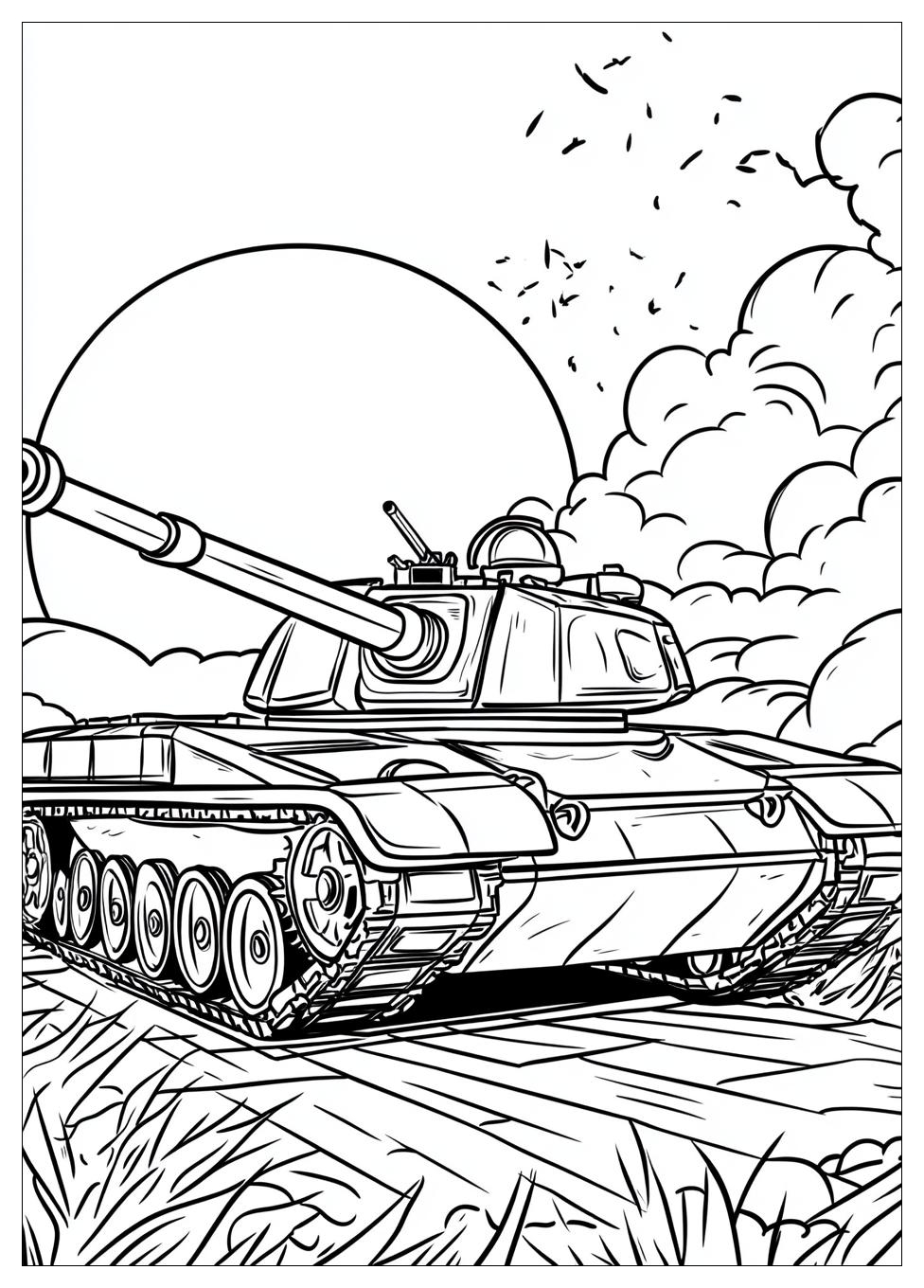 Panzer Ausmalbilder 19