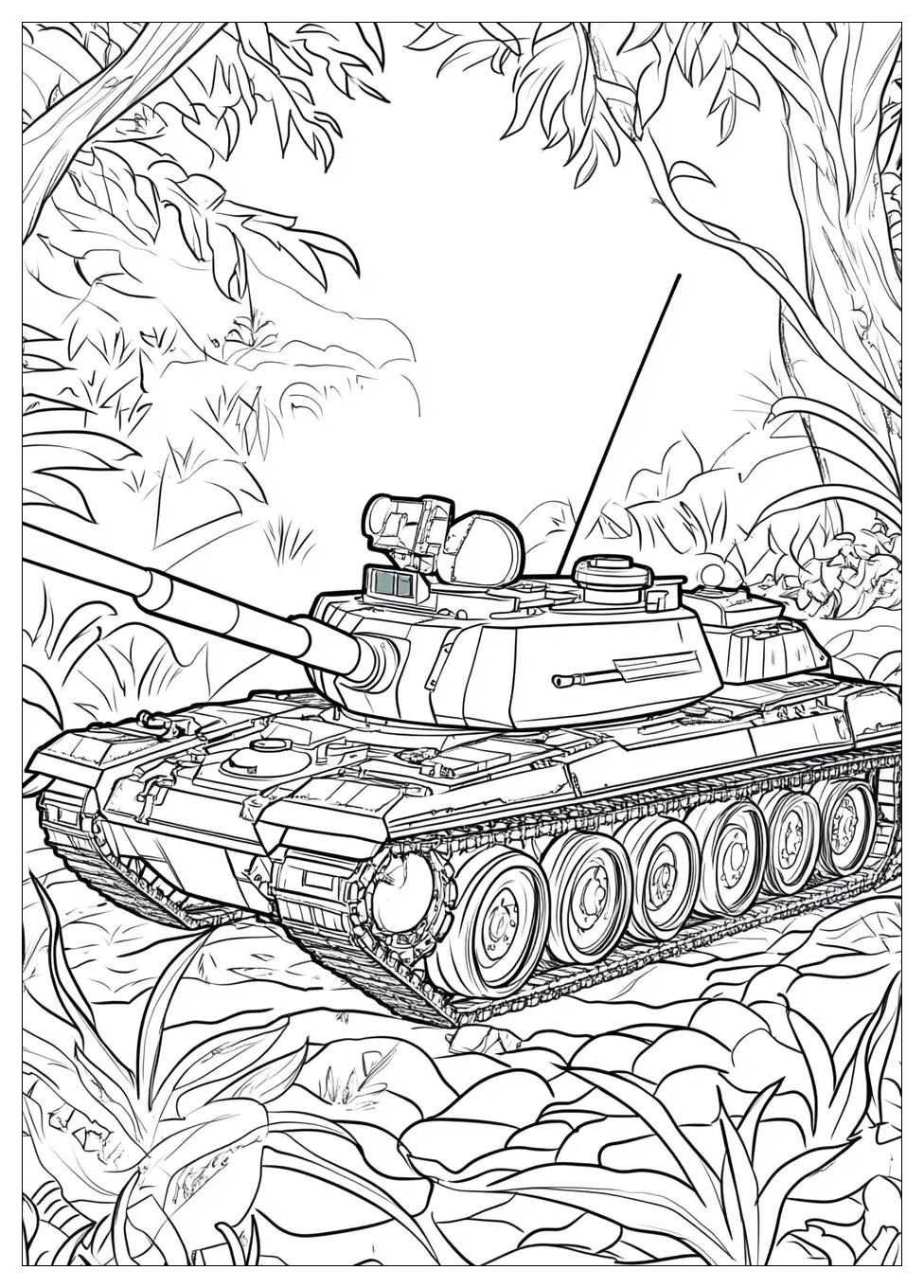 Panzer Ausmalbilder 22
