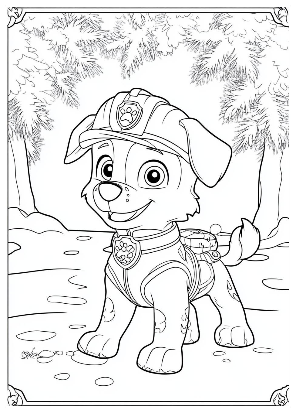 Paw Patrol Ausmalbilder 1