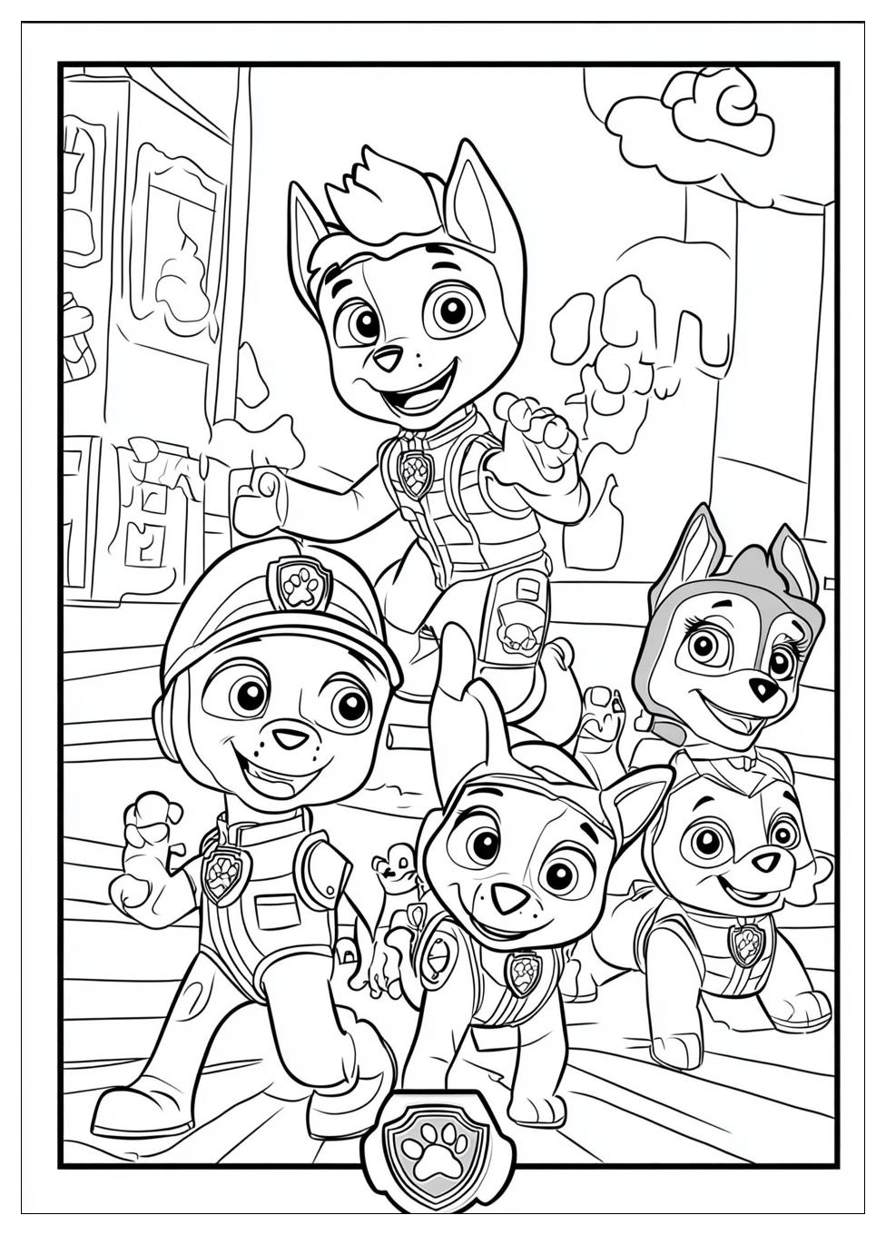 Paw Patrol Ausmalbilder 10