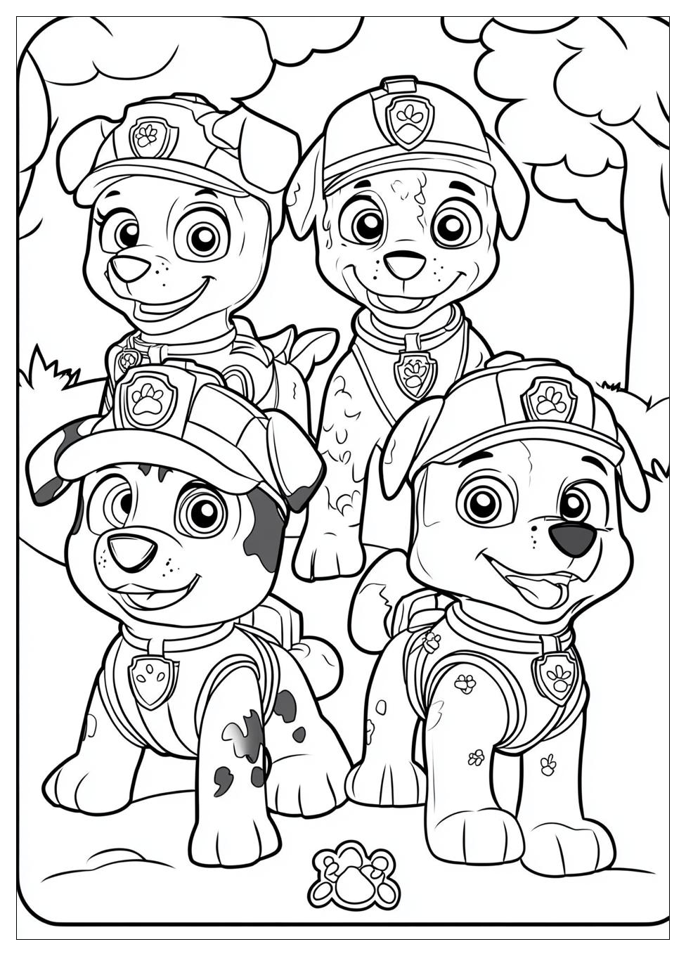 Paw Patrol Ausmalbilder 11