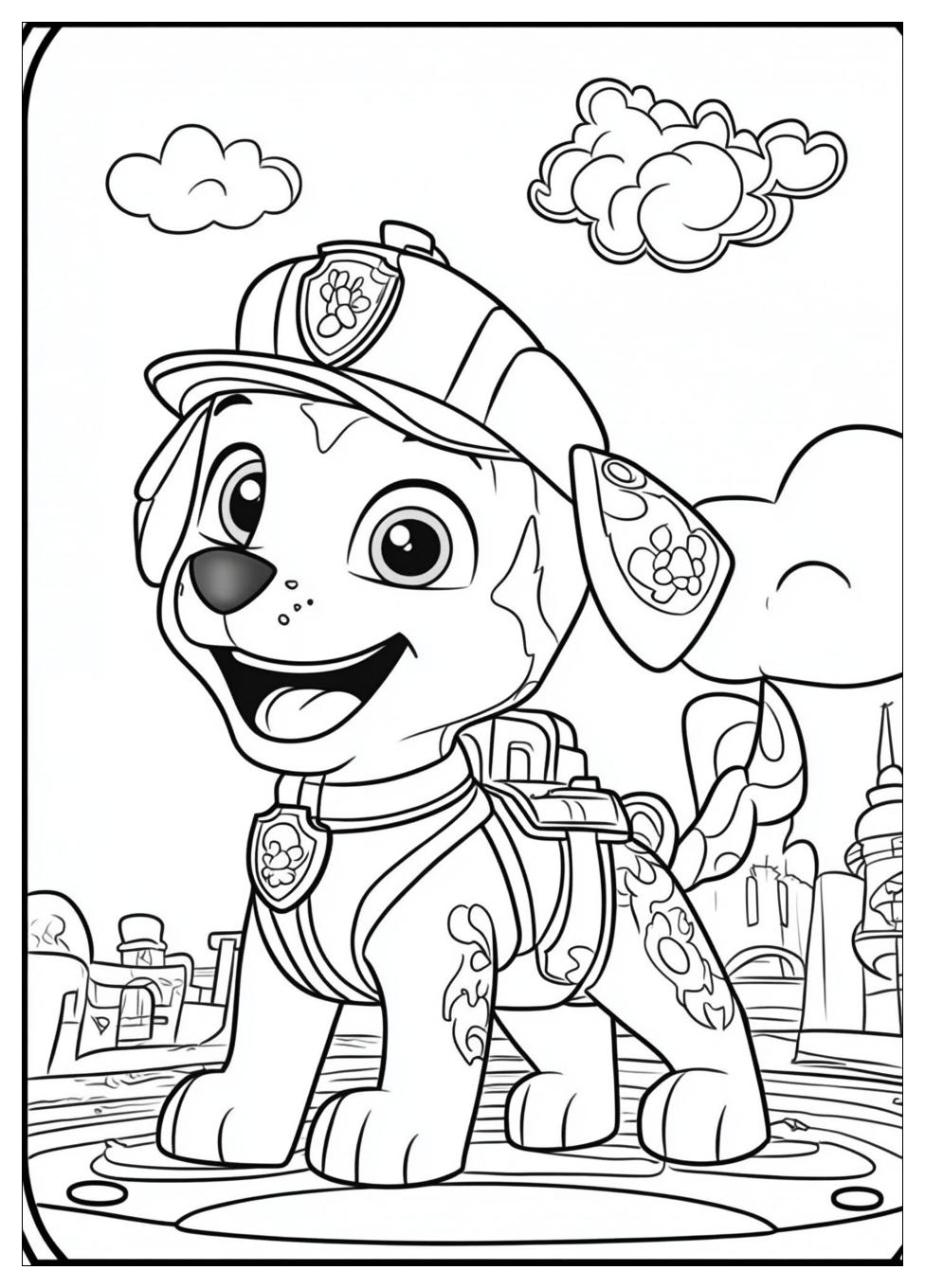 Paw Patrol Ausmalbilder 14