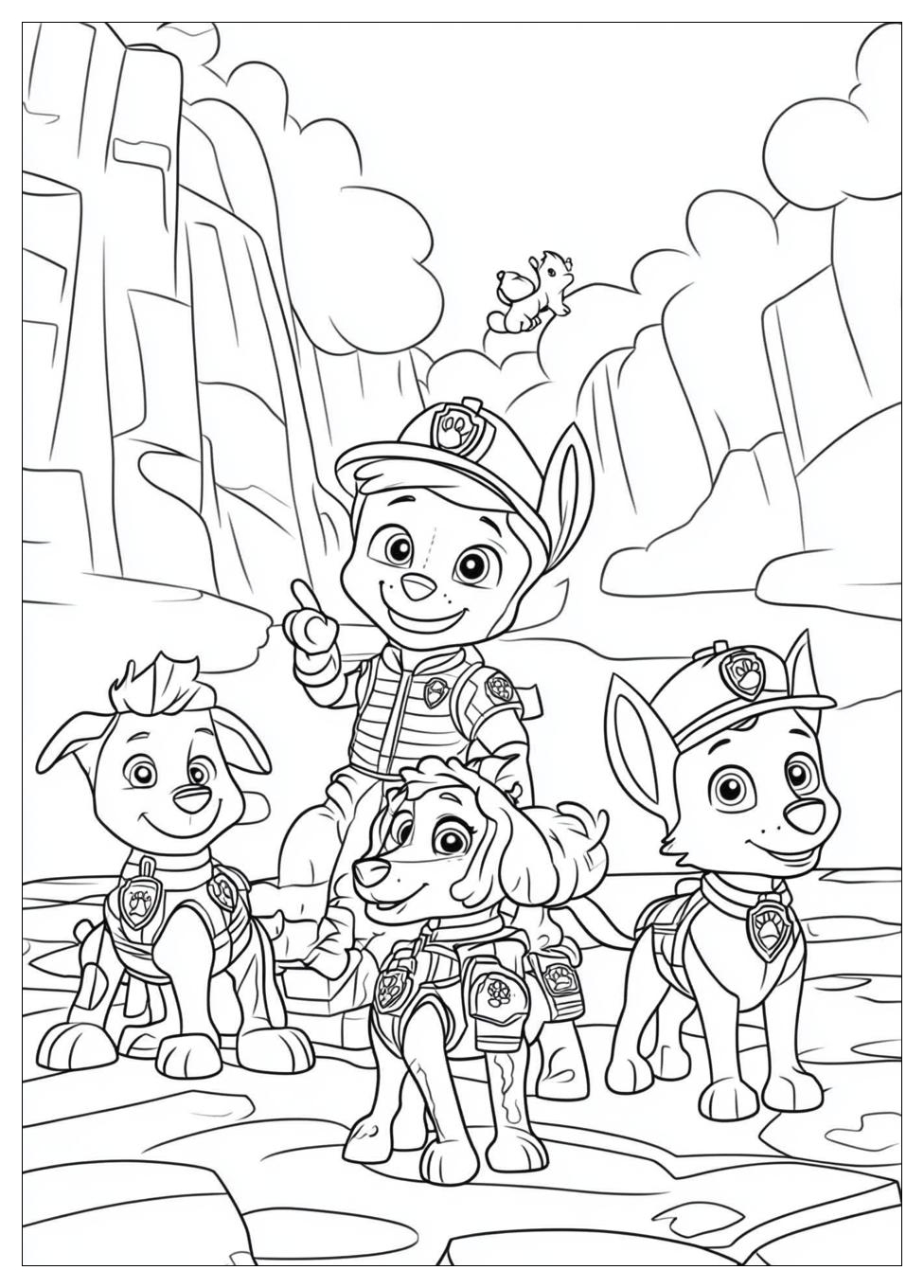 Paw Patrol Ausmalbilder 17