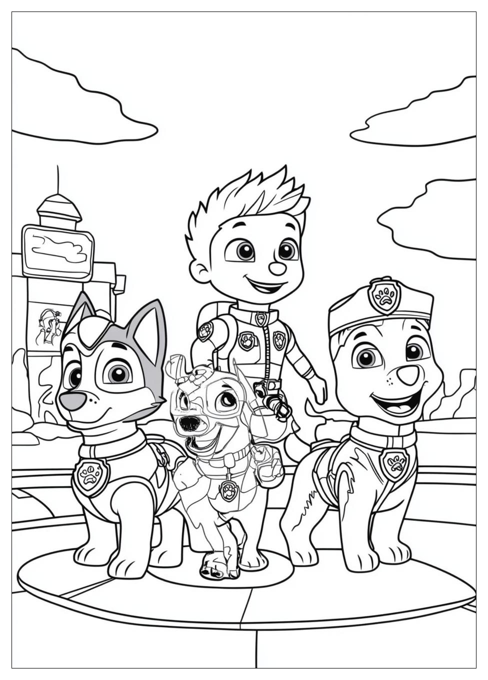 Paw Patrol Ausmalbilder 18