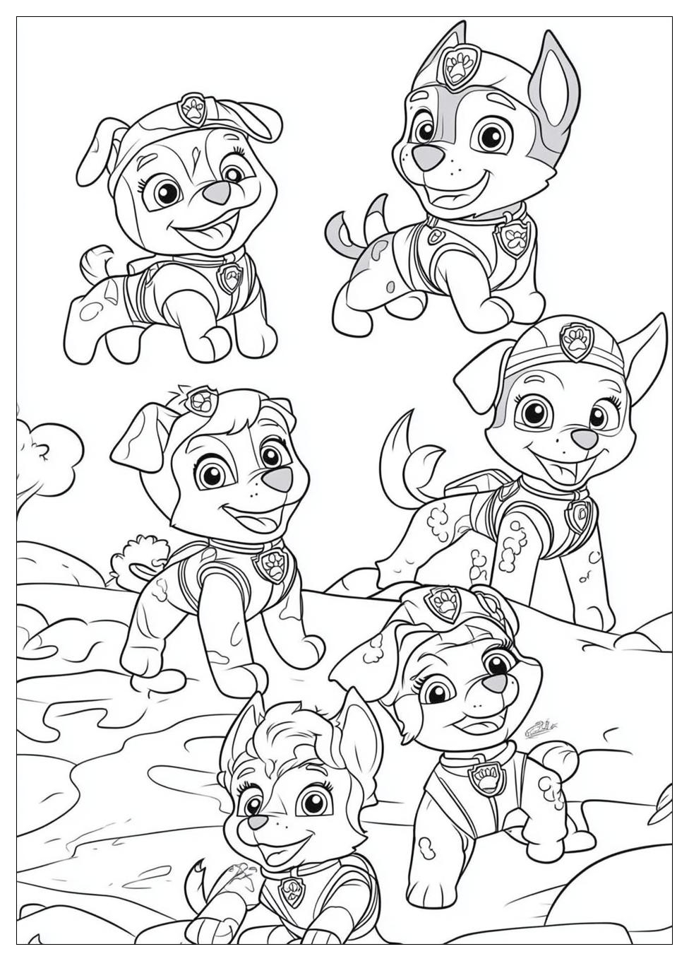 Paw Patrol Ausmalbilder 21