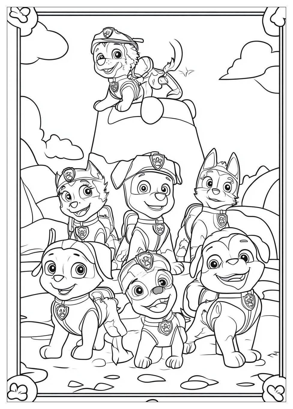 Paw Patrol Ausmalbilder 22