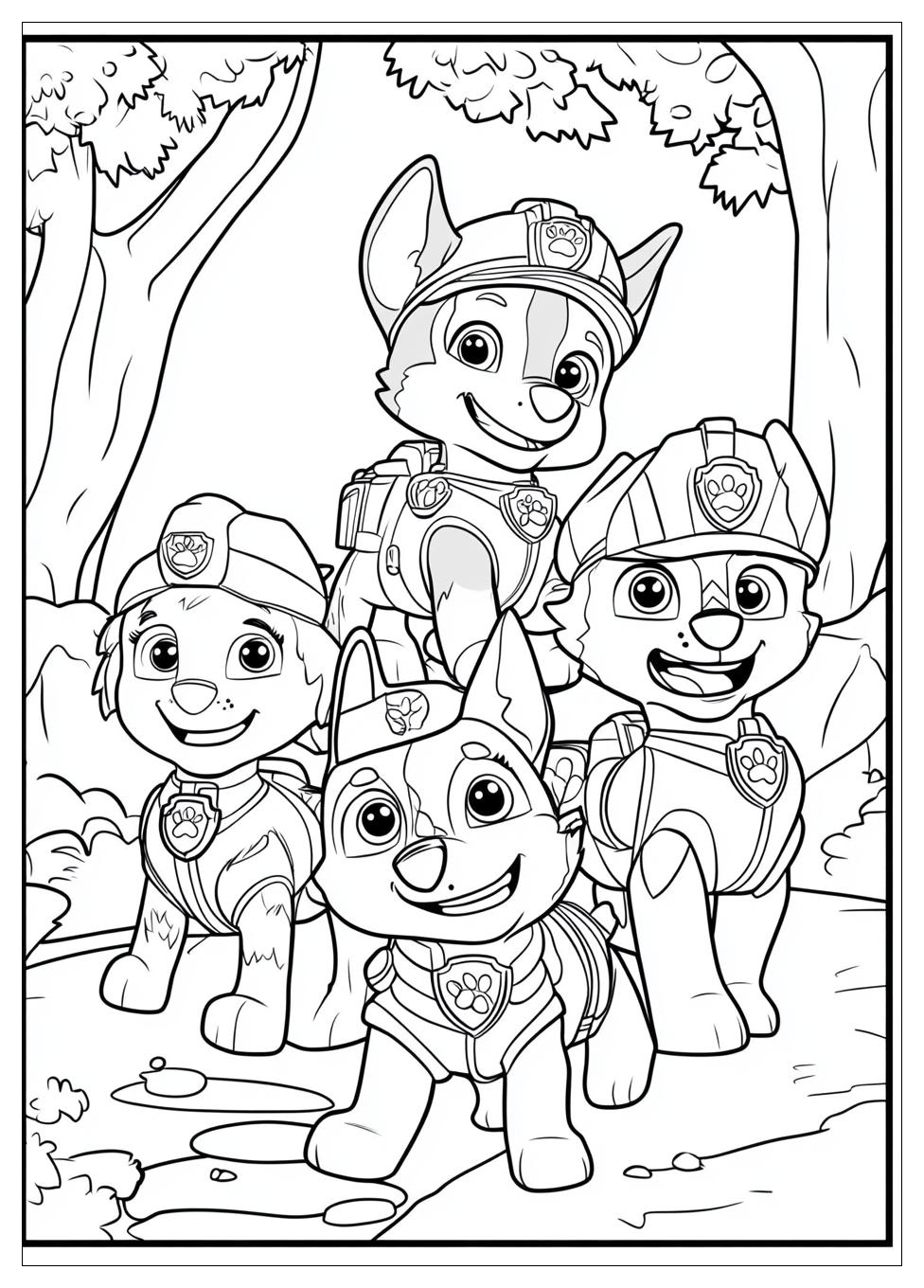 Paw Patrol Ausmalbilder 3