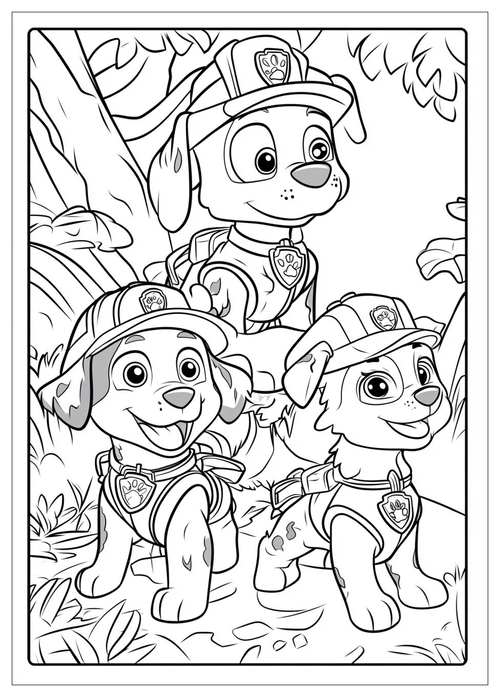 Paw Patrol Ausmalbilder 6