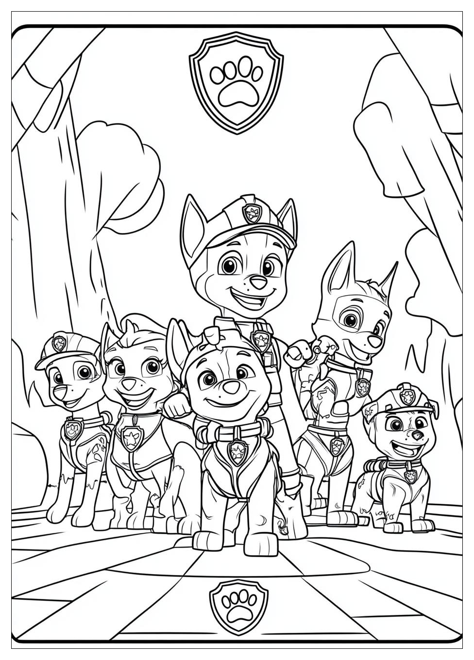 Paw Patrol Ausmalbilder 8