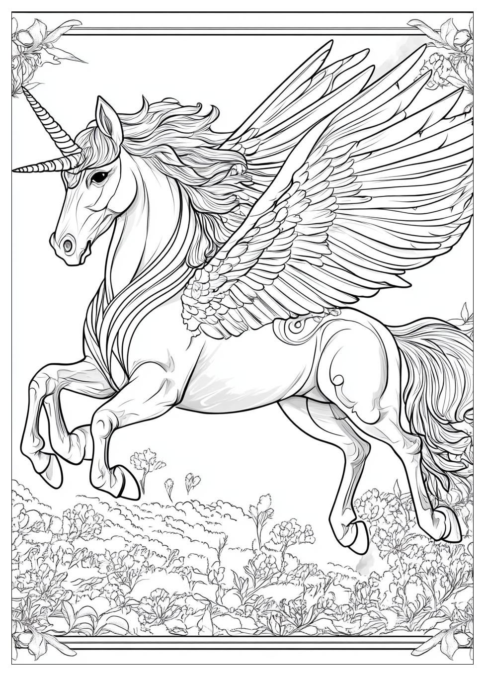 Pegasus Ausmalbilder 17