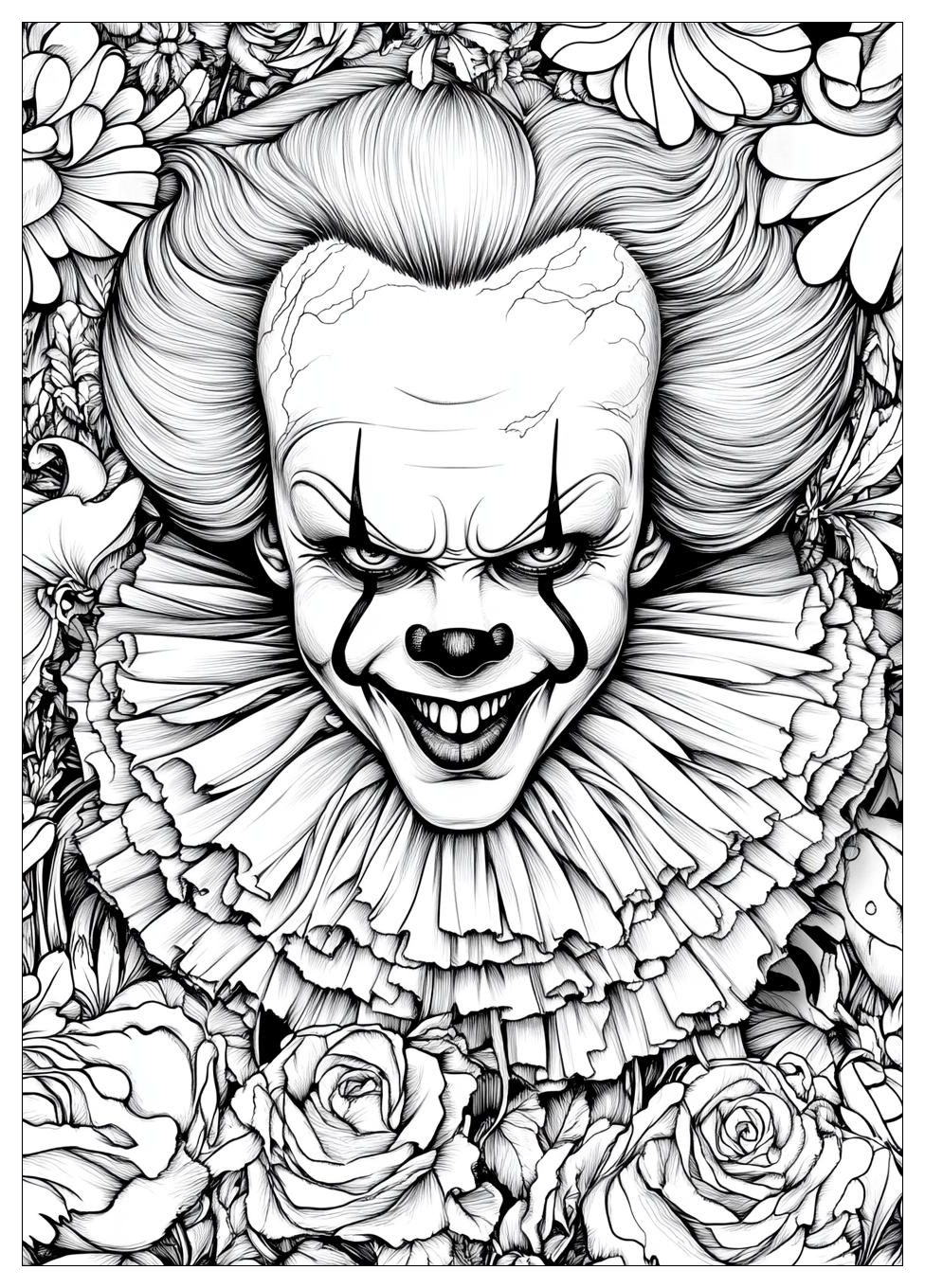 Pennywise Ausmalbilder 17