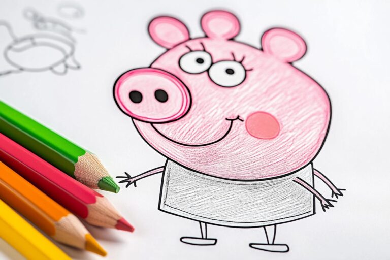 Peppa Wutz Ausmalbilder : Peppa Wutz Malvorlagen für Kinder