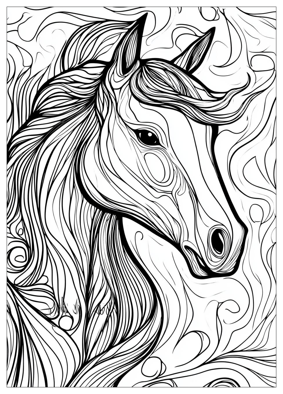 Pferd Ausmalbilder 8