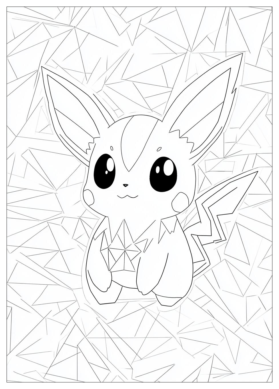 Pichu Ausmalbilder 6