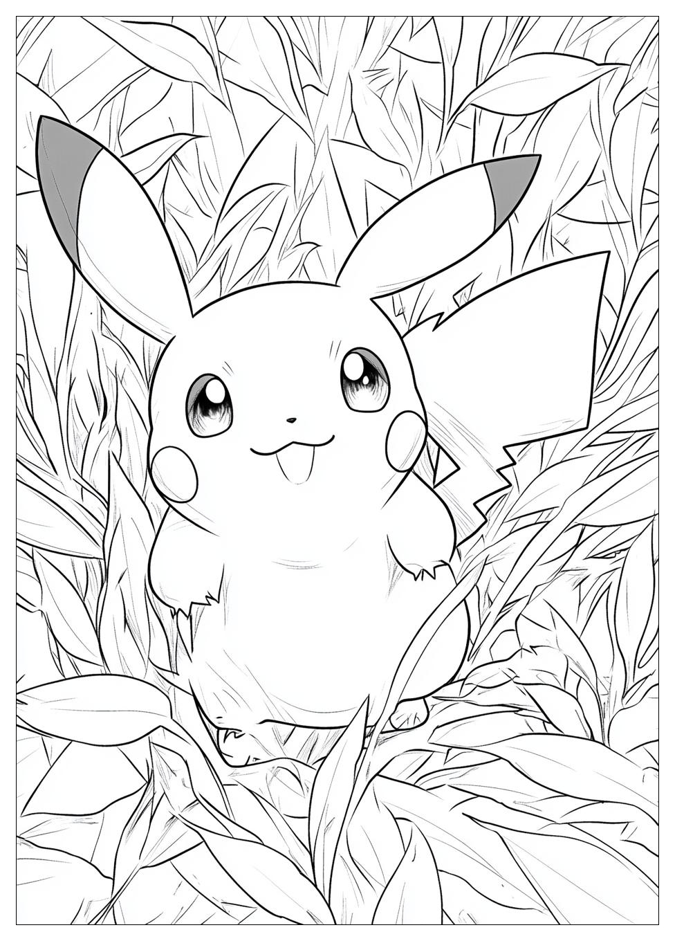 Pikachu Ausmalbilder 11