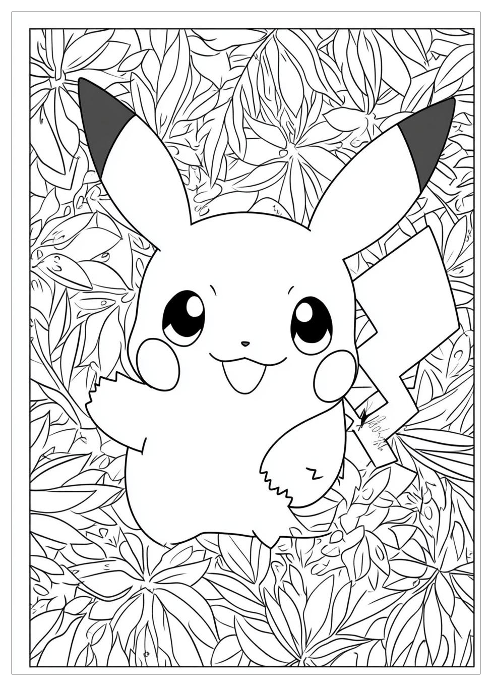 Pikachu Ausmalbilder 20