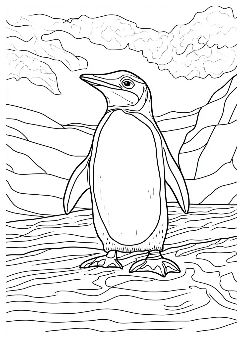 Pinguin Ausmalbilder 10