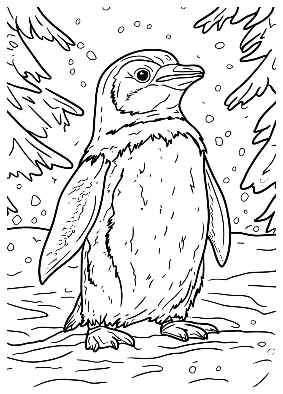 Pinguin Ausmalbilder 11