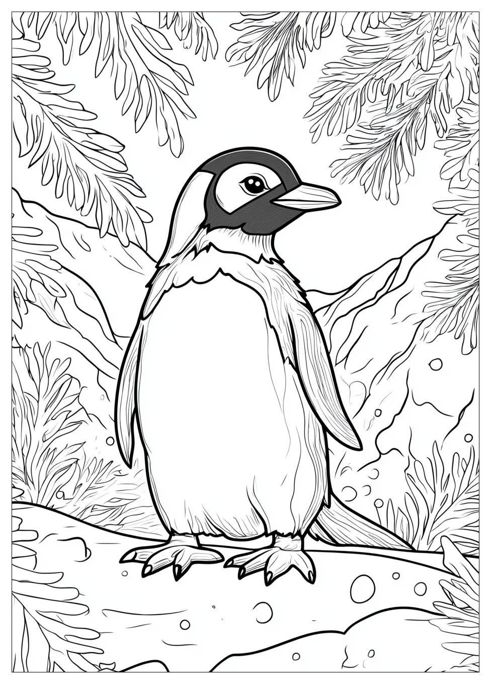 Pinguin Ausmalbilder 15