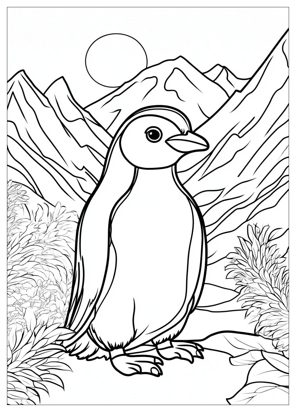 Pinguin Ausmalbilder 17