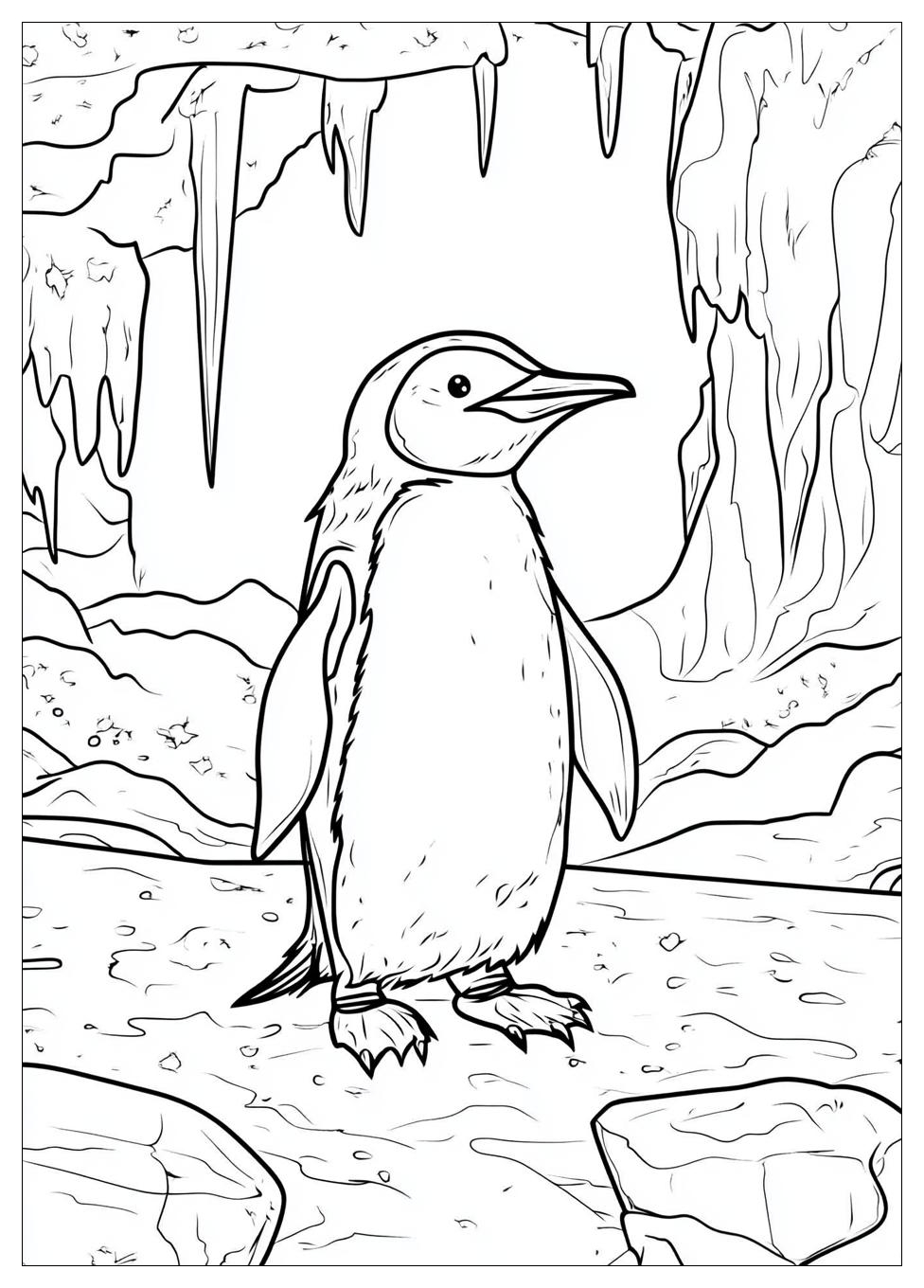 Pinguin Ausmalbilder 19