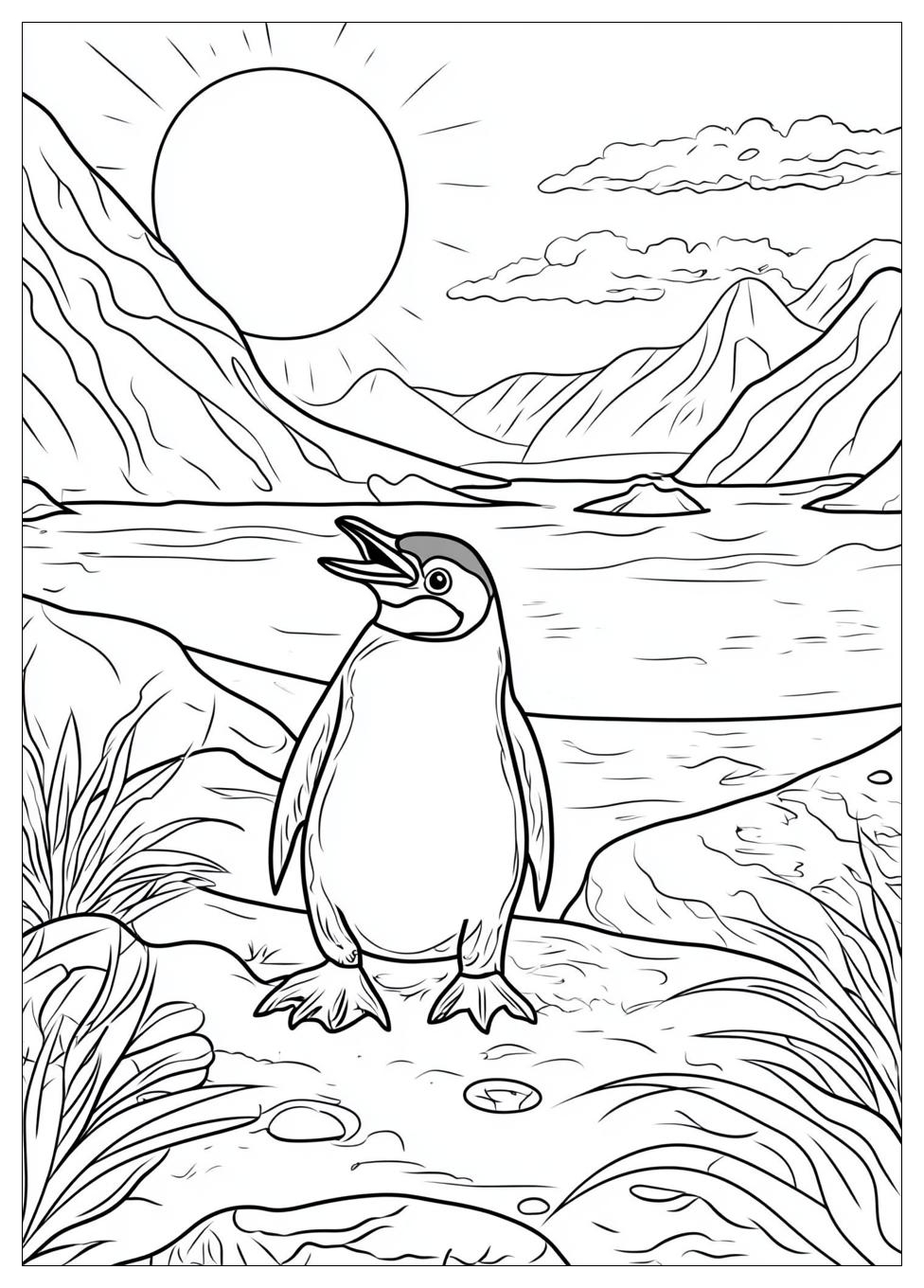 Pinguin Ausmalbilder 23