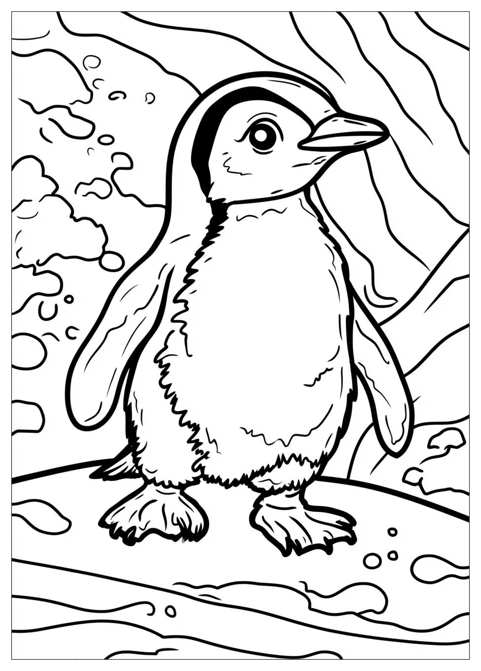 Pinguin Ausmalbilder 8