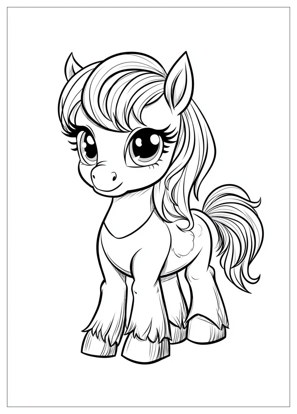 Pony Ausmalbilder 10