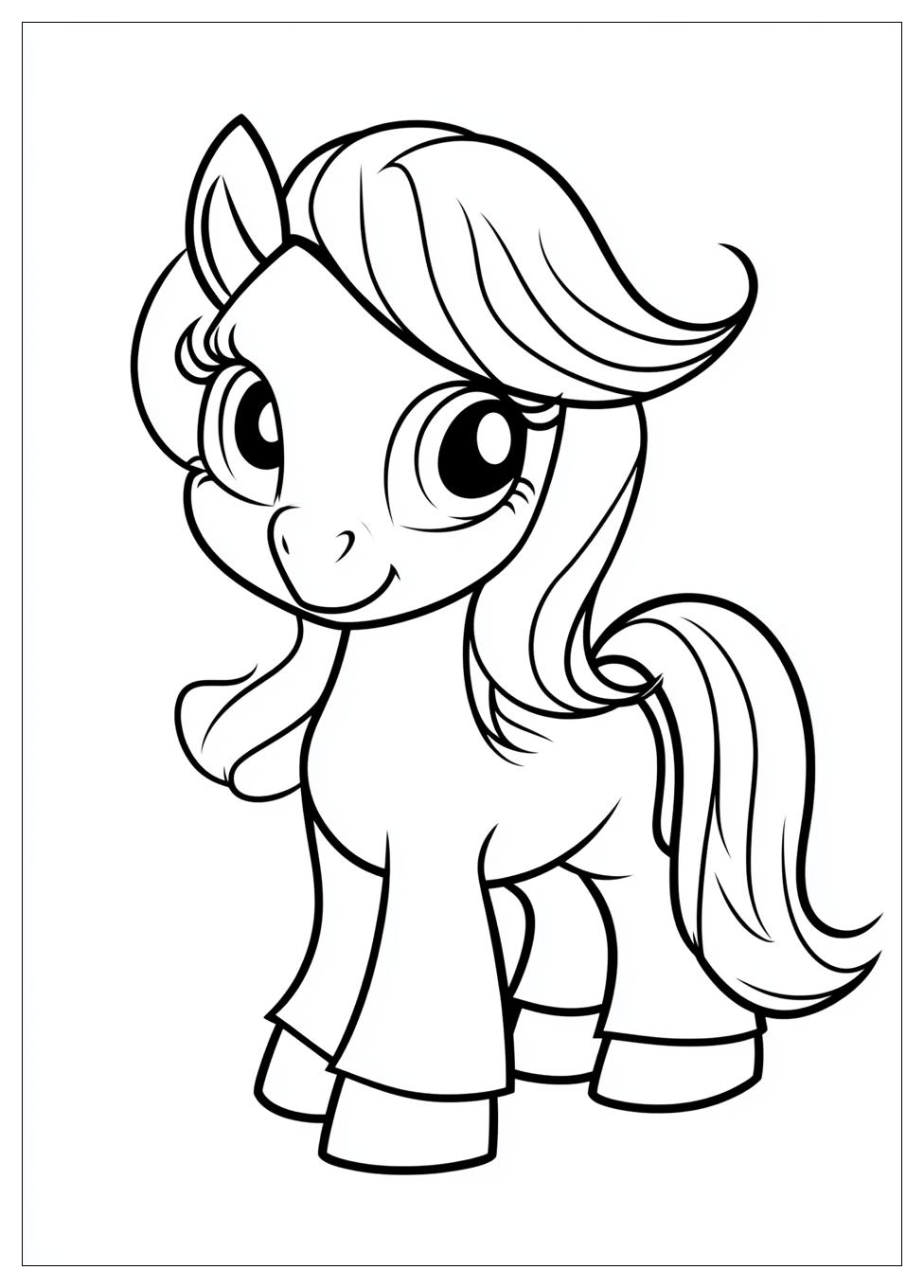 Pony Ausmalbilder 4