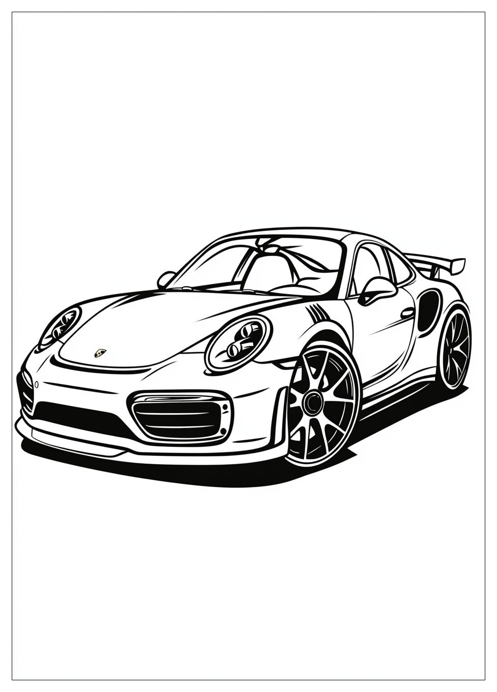 Porsche Ausmalbilder 14