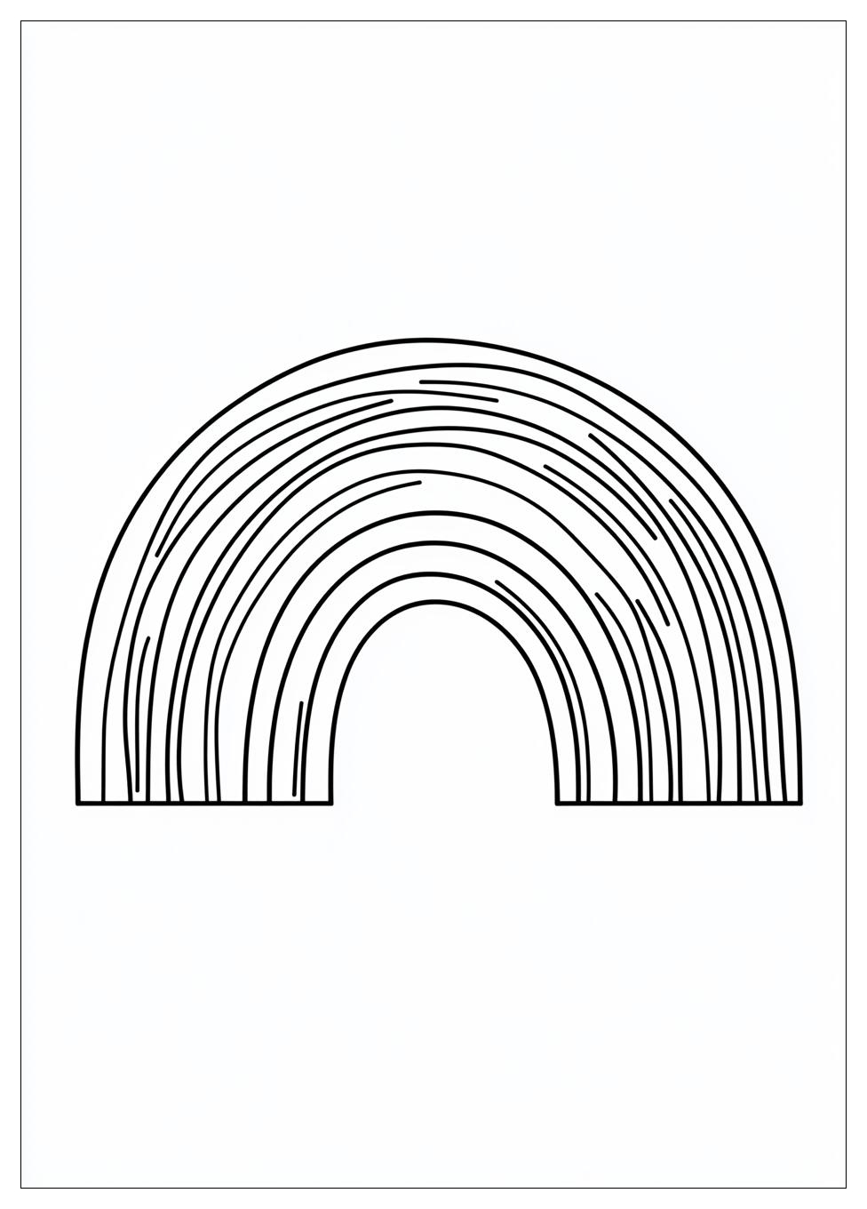 Regenbogen Ausmalbilder 8