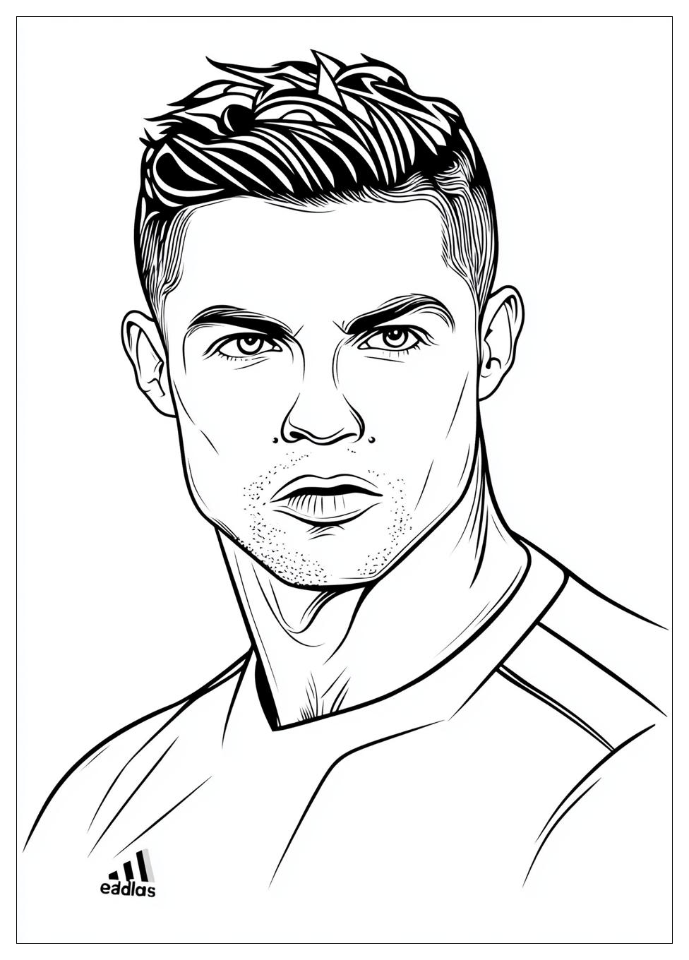 Ronaldo Ausmalbilder 1