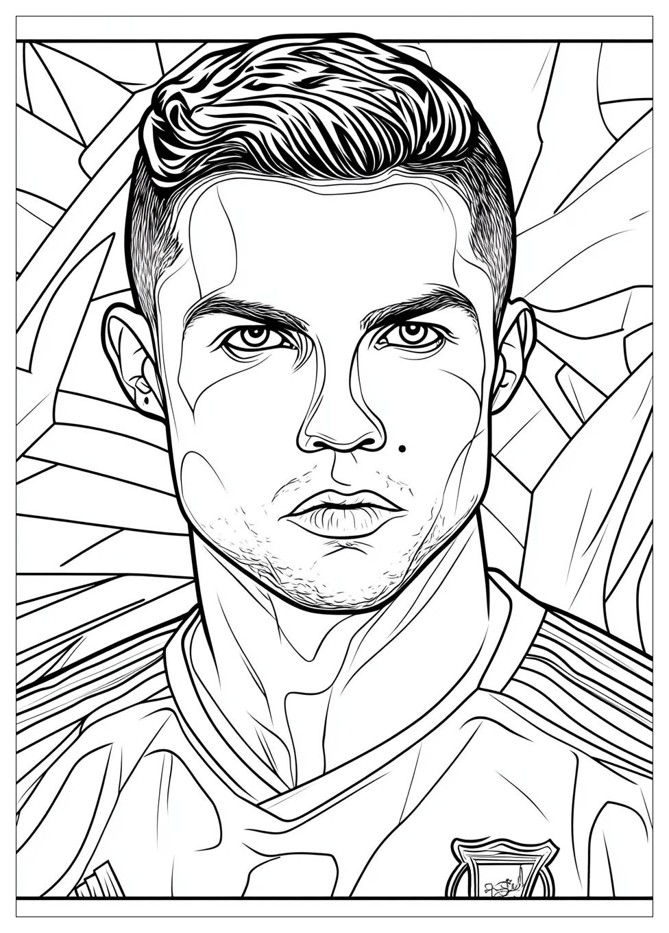 Ronaldo Ausmalbilder 9