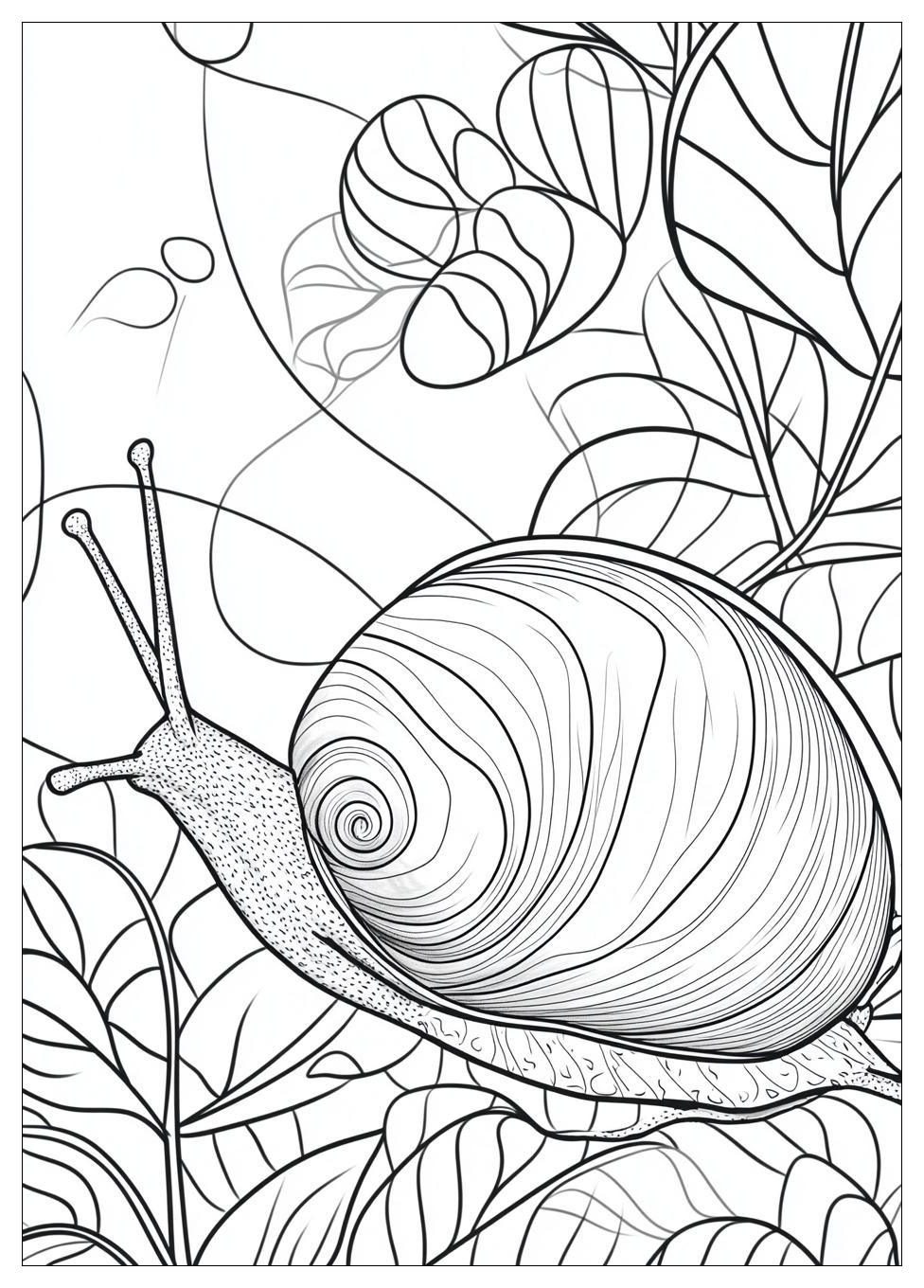 Schnecke Ausmalbilder 10