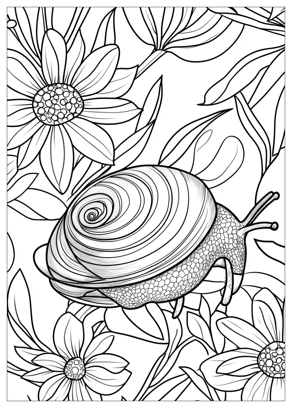 Schnecke Ausmalbilder 23