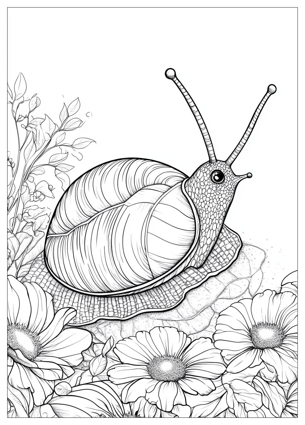 Schnecke Ausmalbilder 9