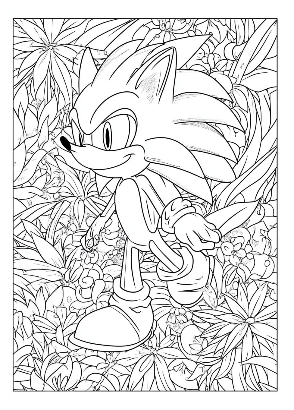 Sonic Ausmalbilder 1